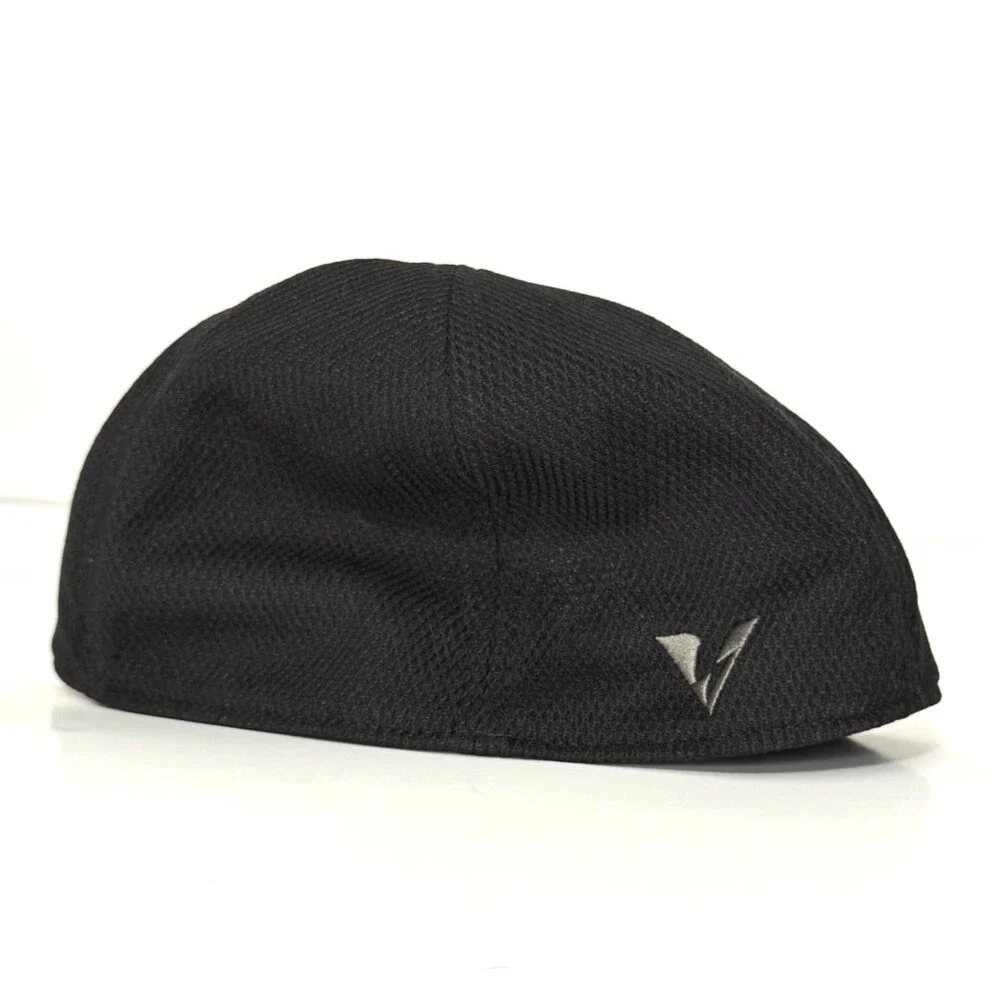 NWT Oakley Performance Fit Hat Black L/XL Stretch Golf Athletic Cap